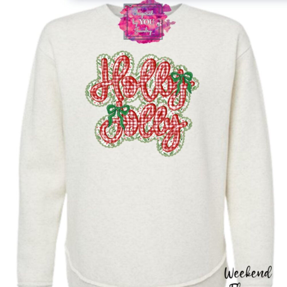 Holly Jolly Boutique Tee/Sweatshirt/Fleece